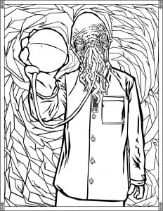 Coloriage Doctor Who Ood