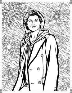 Coloriage Doctor Who Treizieme Doctor