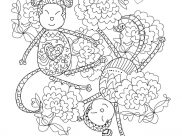 Coloriages Singes