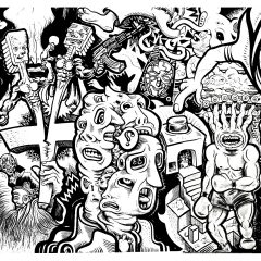 Coloriages de Tags et Graffitis à imprimer pour adultes