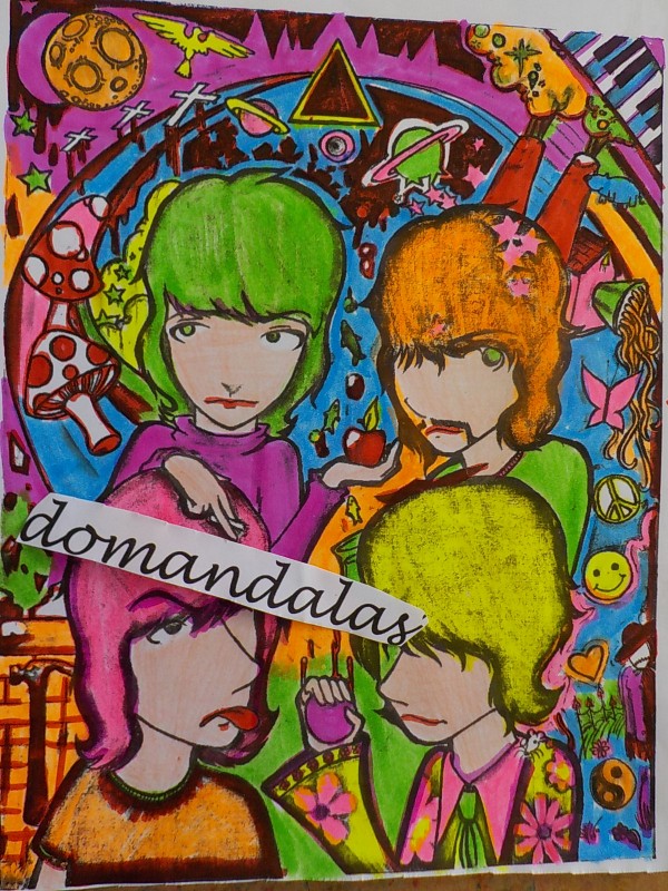 Pink floyd - Psychedelic Adult Coloring Pages