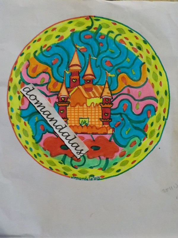 Mandala domandalas castle - Simple Mandalas - 100% Mandalas Zen & Anti