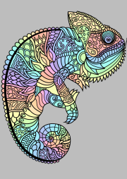 Creation by Anonymous from coloriage-livre-gratuit-cameleon