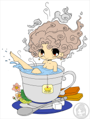匿名 根据《Un bain de thé》创作