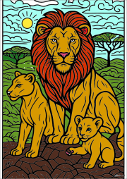 Creation by Anonymous from La fierté majestueuse