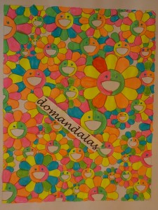 Download Takashi murakami flowers blossoming simple - Masterpieces ...