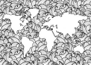 Coloriages à imprimer : Terre