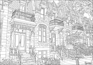 Coloriages à imprimer : Québec