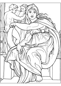Coloriages à imprimer : Michel-Ange