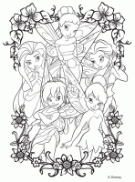 Coloriages à imprimer : Fille