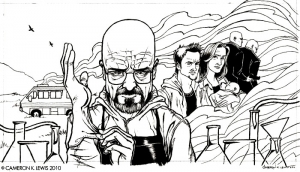 Coloriages à imprimer : Breaking Bad