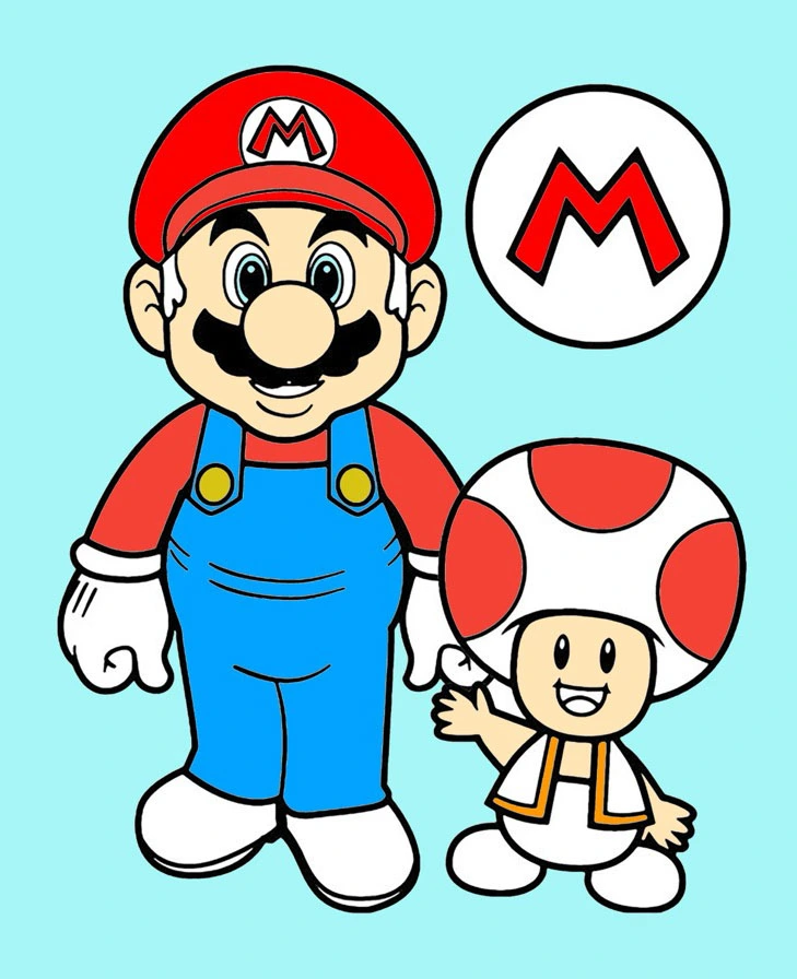 Online coloring example