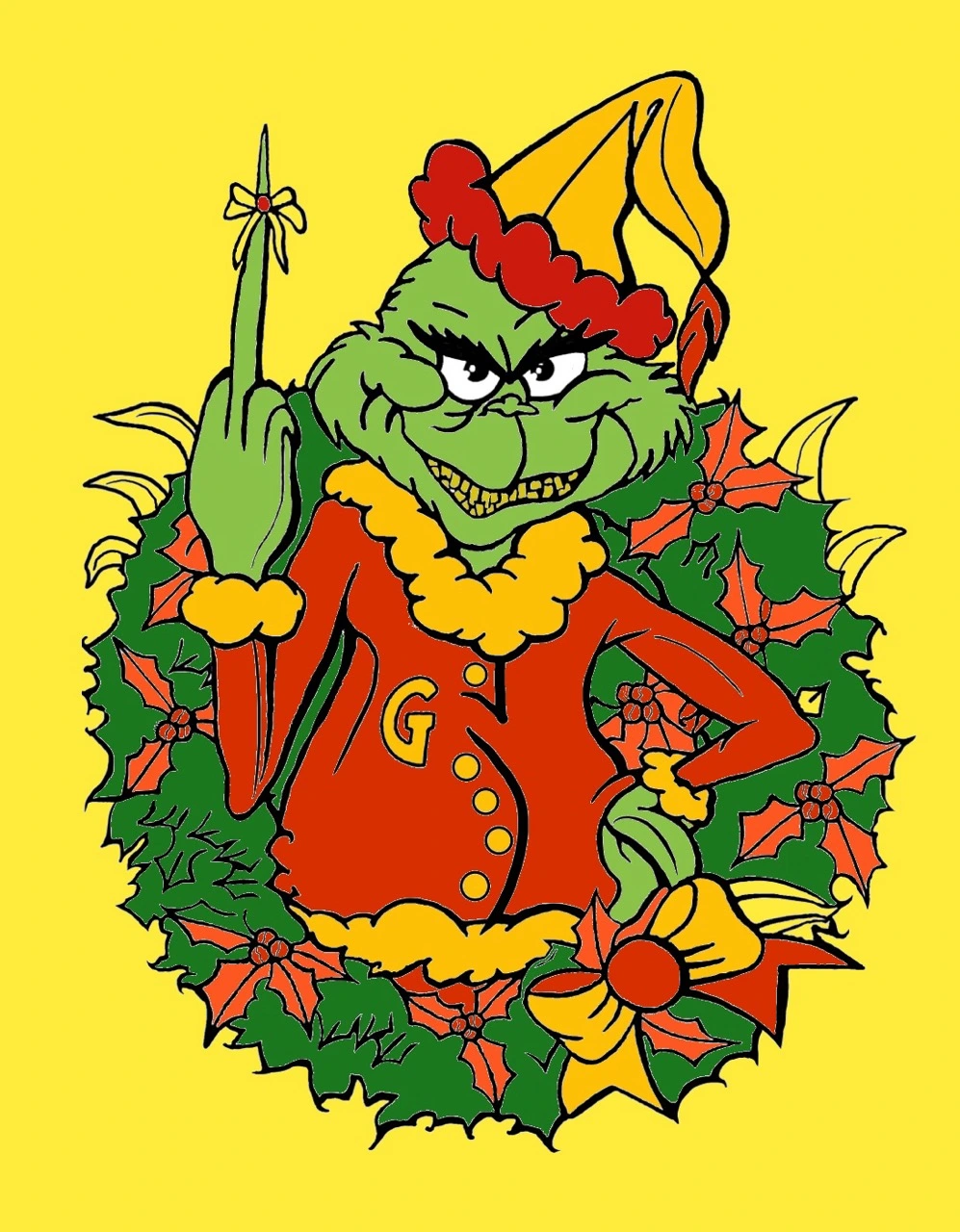 Online coloring example