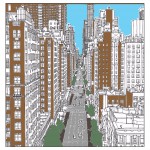 Disegni di New York da Colorare