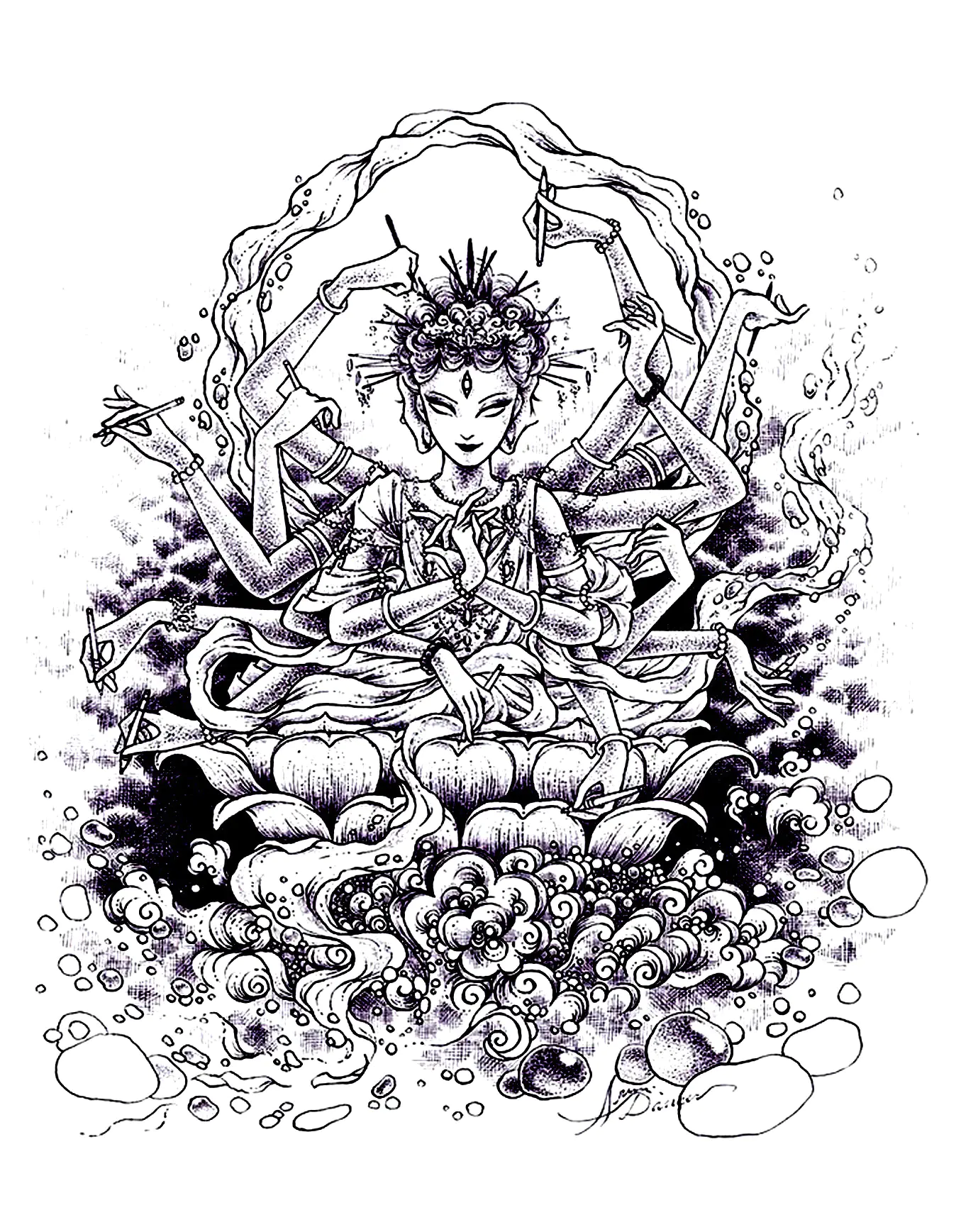 Anti-stress-zen-52133 (Pagina Anti-stress / Zen da Colorare per adultos)