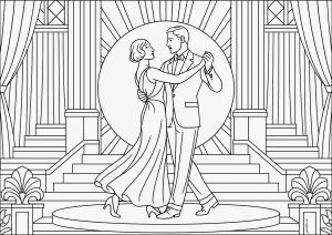 Ballerina in uno scenario magnifico