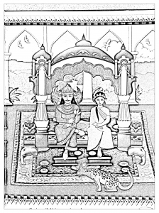 Disegni da colorare per adulti : India e bollywood - 25