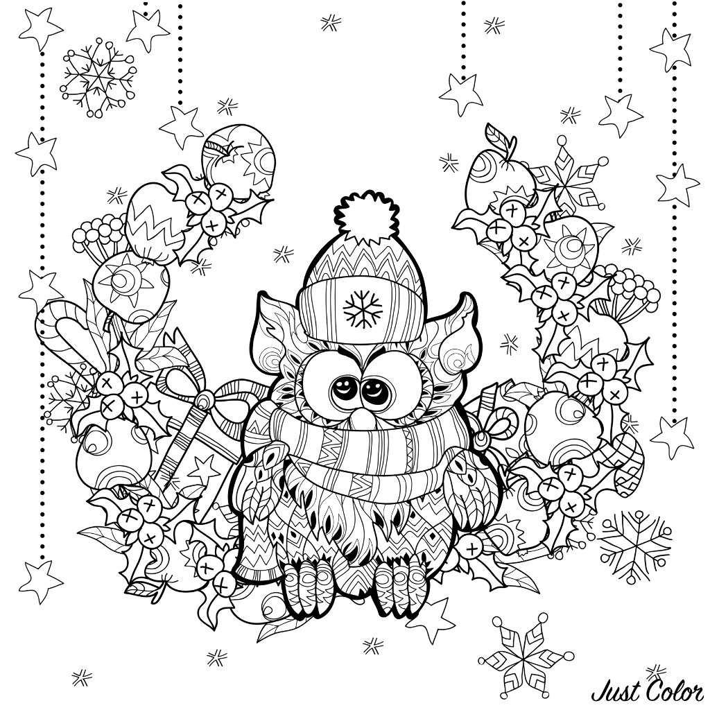 Disegni Da Colorare Natale.Natale 44737 Natale Disegni Da Colorare Per Adulti