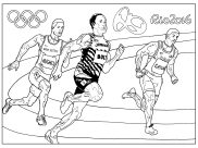 Disegni di Sport / Olimpiadi da Colorare