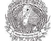 Pagine Ringraziamento (Thanksgiving) da Colorare per adultos