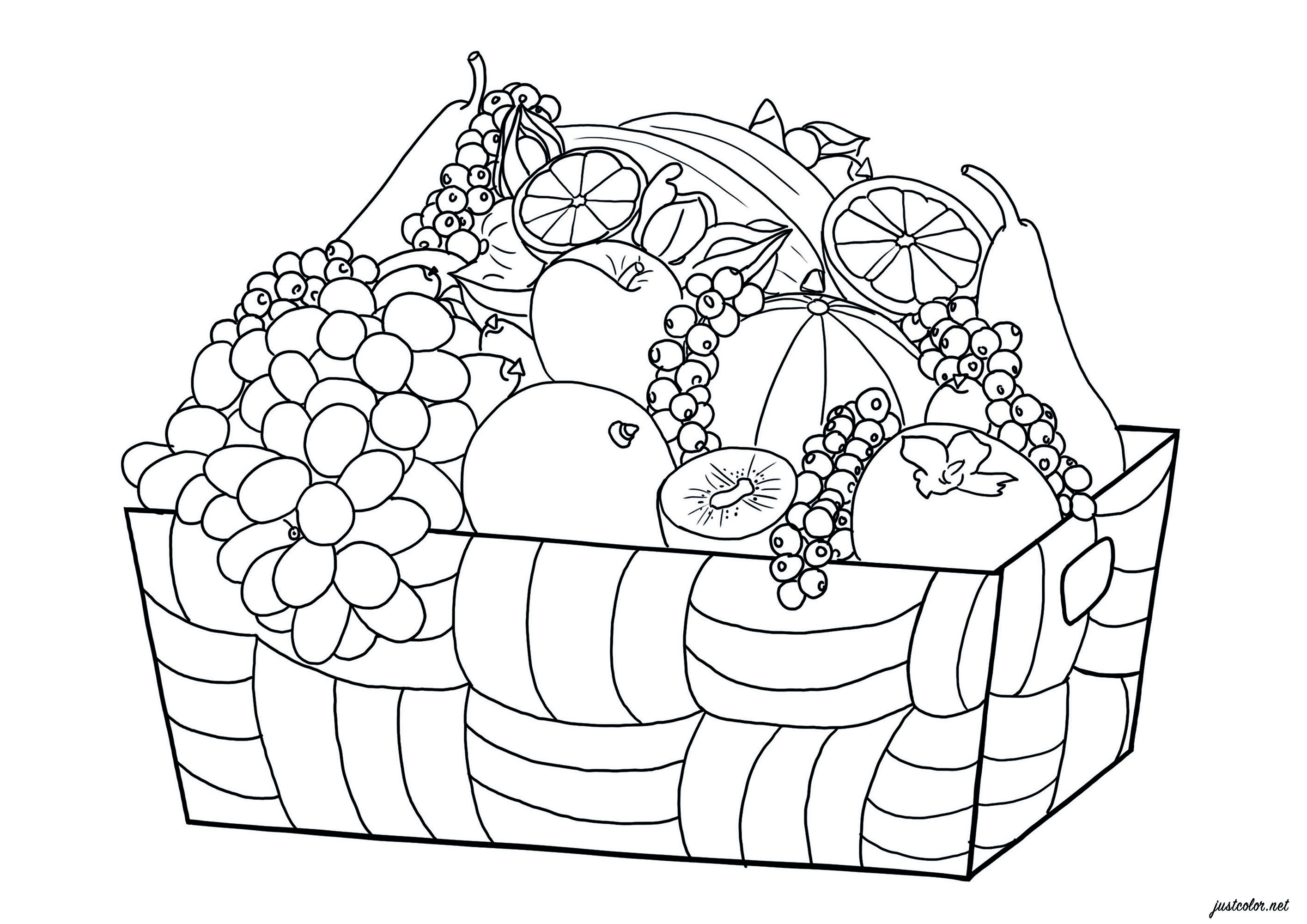 Colorate tutti questi frutti!