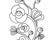 Pagine Fiori da Colorare per adultos