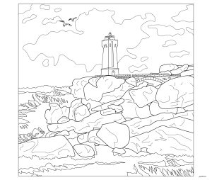 Faro di Mean Ruz, gioiello della costa di granito rosa