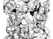 Pagine Libri e fumetti da Colorare per adultos