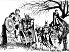 Qui giace una leggenda americana (Pagina Libri e fumetti da Colorare)