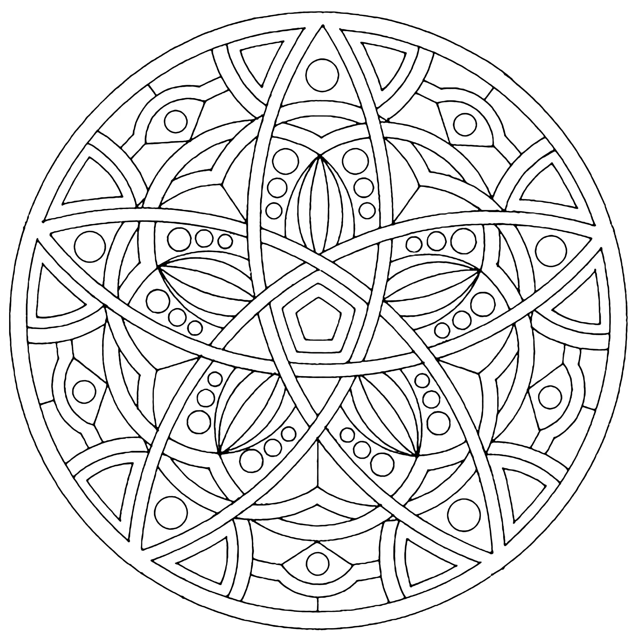 Mandalas-37556 (Pagina da Colorare per adultos)