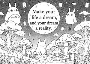 Fate della vostra vita un sogno, e del vostro sogno una realtà