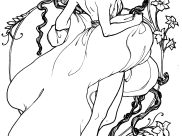 Pagine Vintage da Colorare per adultos