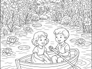 Pagine Giardini meravigliosi da Colorare per adultos