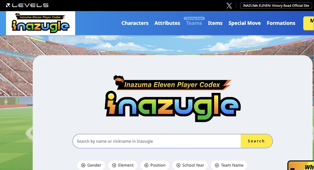 Inazugle（イナズマイレブン選手図鑑）