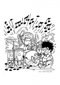 儿童最爱的 セドリック 着色页，适合打印 (子ども向けぬりえ：セドリック)