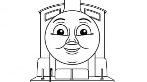 免费下载 トーマスと仲間たち 着色页，适合儿童 (子ども向けぬりえ：トーマスと仲間たち)