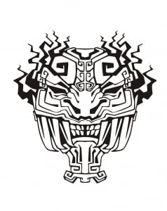 简单有趣的 マスク 儿童着色页 (子ども向けぬりえ：マスク)