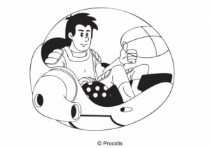 简单有趣的 生命の歴史 儿童着色页 (子ども向けぬりえ：生命の歴史)