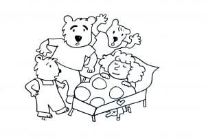 可爱的 童話 着色页打印 (子ども向けぬりえ：童話)
