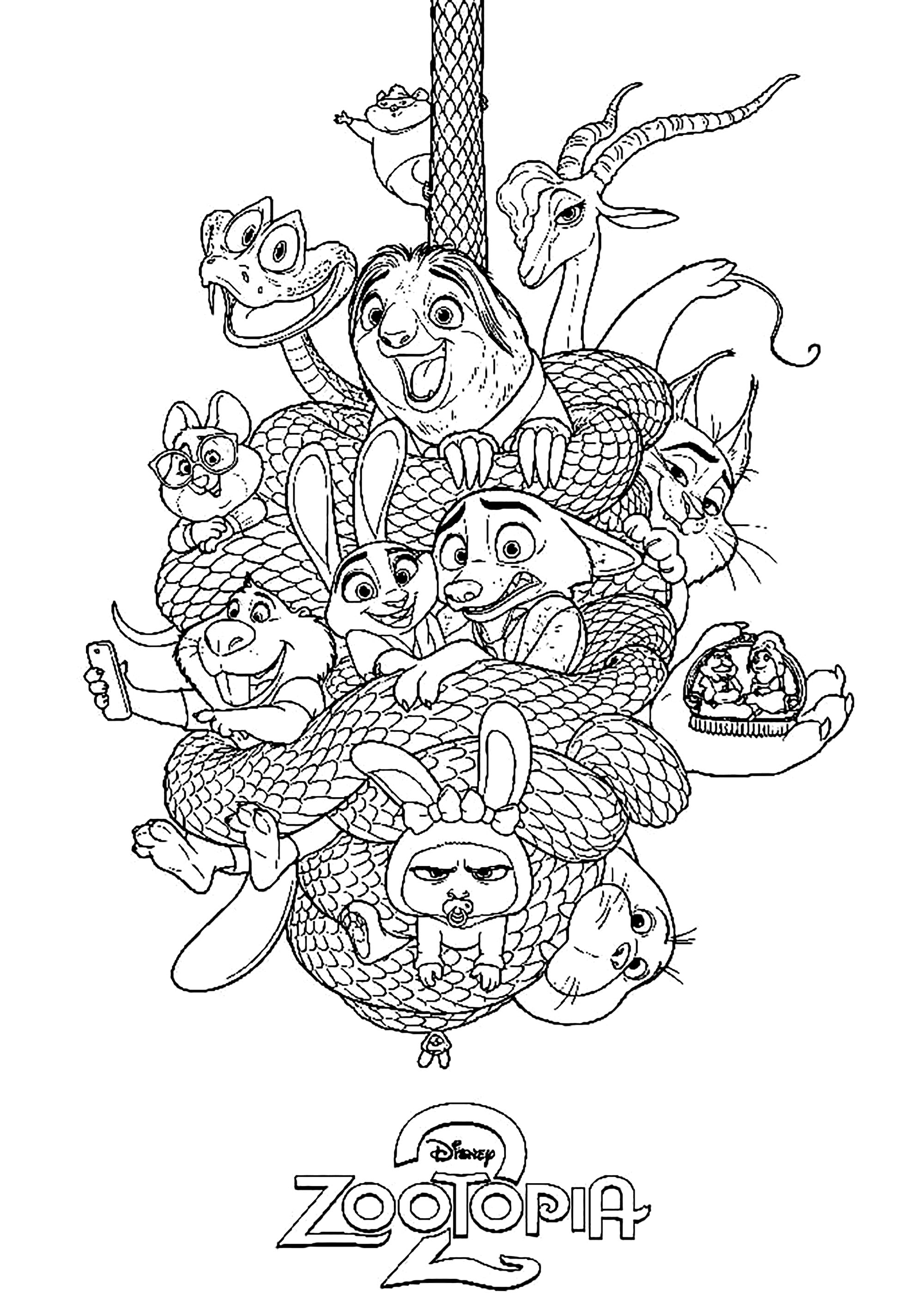 <span style="background-color: red; color: white;">Erreur cURL : Failed to connect to jywapi.justyourweb.fr port 443: Connection refused</span> (子ども用印刷ぬりえ：Zootopia 2)