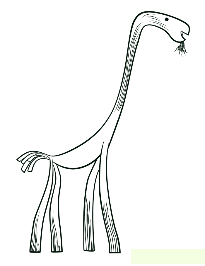 巨大ミートボール嵐の無料ぬりえ (くもりときどきミートボール)