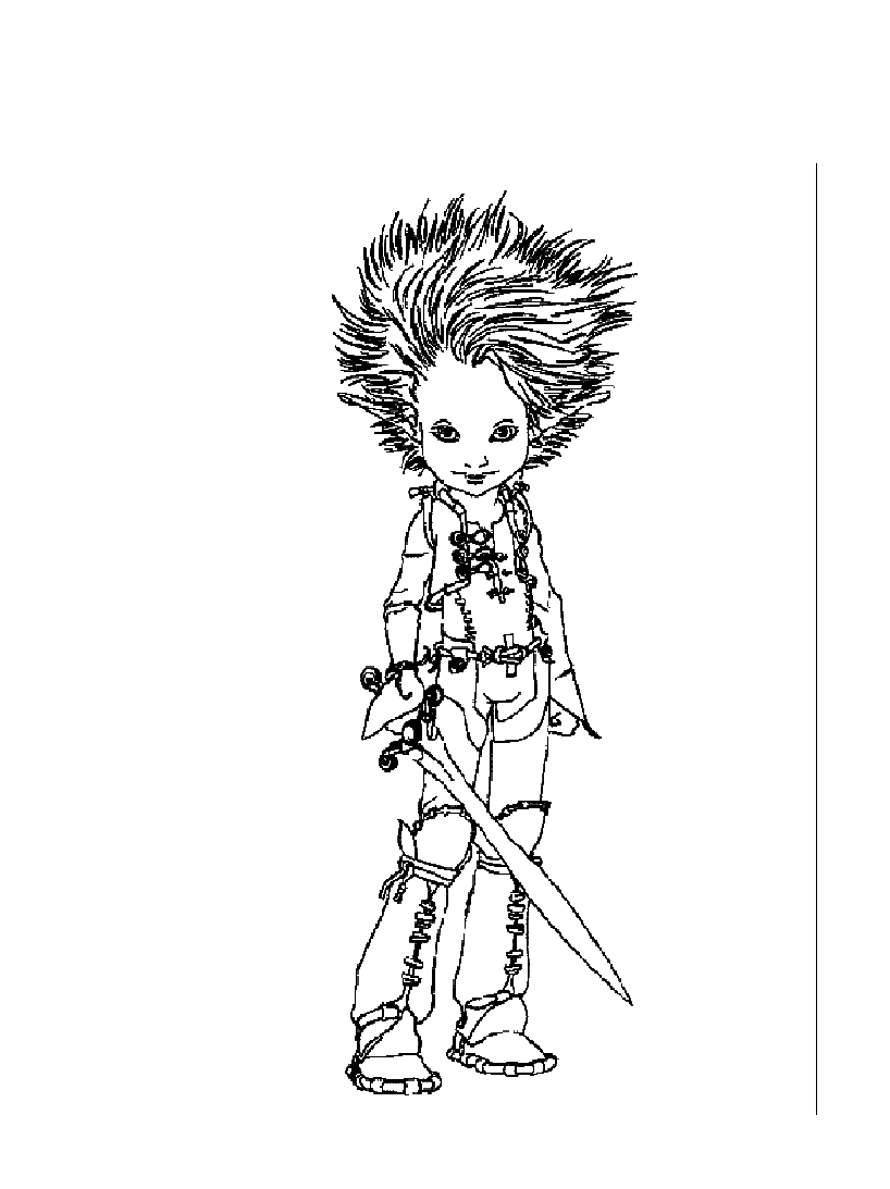 アーサーとミニモイの塗り絵をダウンロード (子ども用印刷ぬりえ：アーサー)