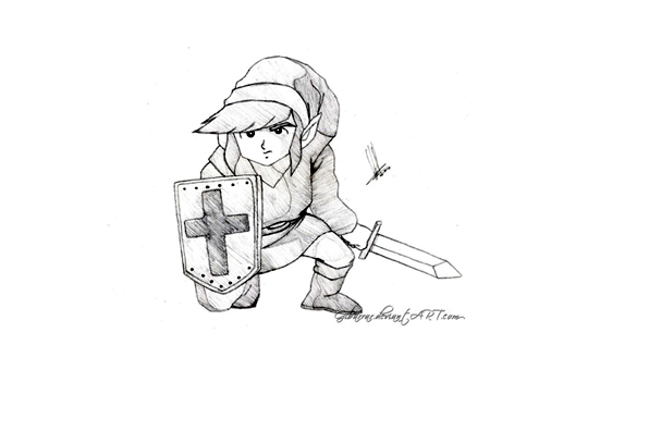 ゼルダの塗り絵画像ダウンロード (子ども用印刷ぬりえ:ゼルダ)