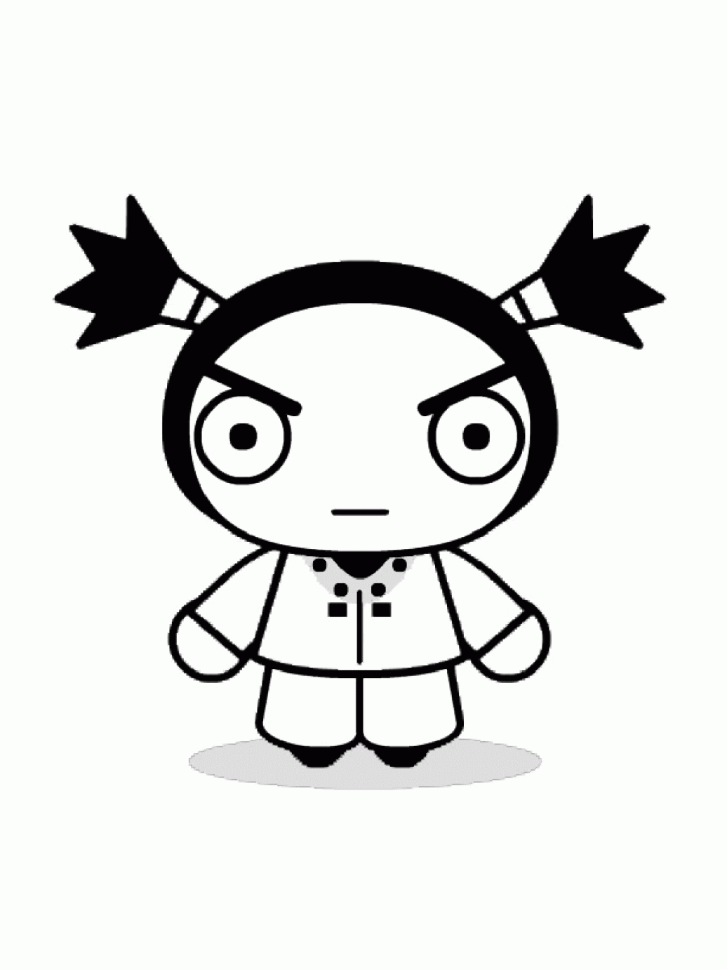 着色ページ-プッカ-11番目 (子ども用印刷ぬりえ：プッカ)