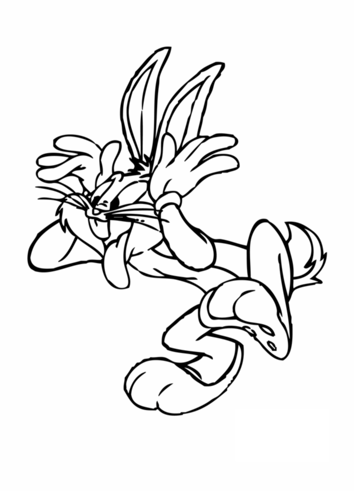 子供向けのルーニー・テューンズ塗り絵 (子ども用印刷ぬりえ：ルーニー・テューンズ)