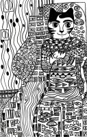 子ども向け動物の無料ぬりえイラスト (ぬりえ Images tagged "gustav-klimt" 印刷用)
