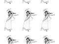 印刷用のインドとボリウッドのぬりえイラスト (ぬりえ インドとボリウッド 印刷用)