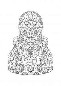ダウンロード用のカップケーキのぬりえイラスト (ぬりえ カップケーキ 印刷用)