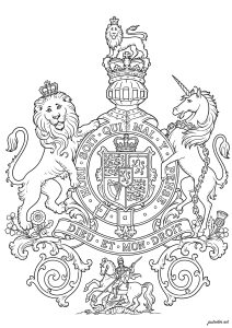 英国王冠の紋章