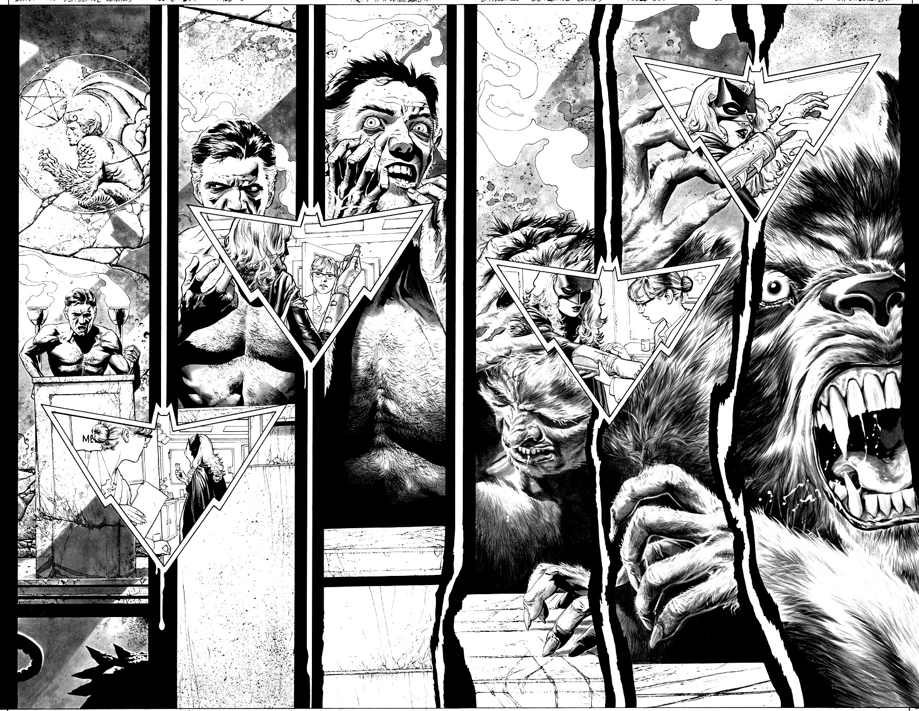 訳あり】手描きイラスト原画 ハロウィン（ゾンビ） 吸血鬼魔女スケルトンゾンビ狼男としての衣装を着た人々がハロウィーンのイラストを祝いますイラスト素材透過、PNGフリー画像ダウンロード  - Pngtree, image size:1809x1400